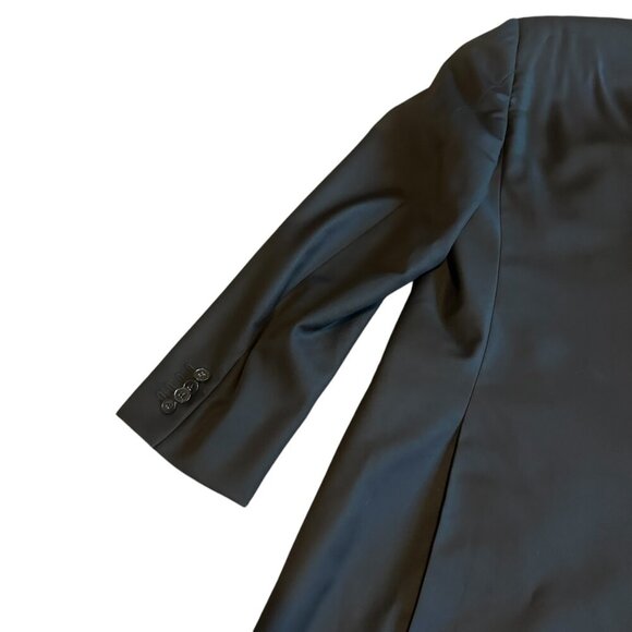 Ermenegildo Zegna Black Button-Down Blazer Jacket Sport Coat Classic Size 54R - Picture 9 of 15